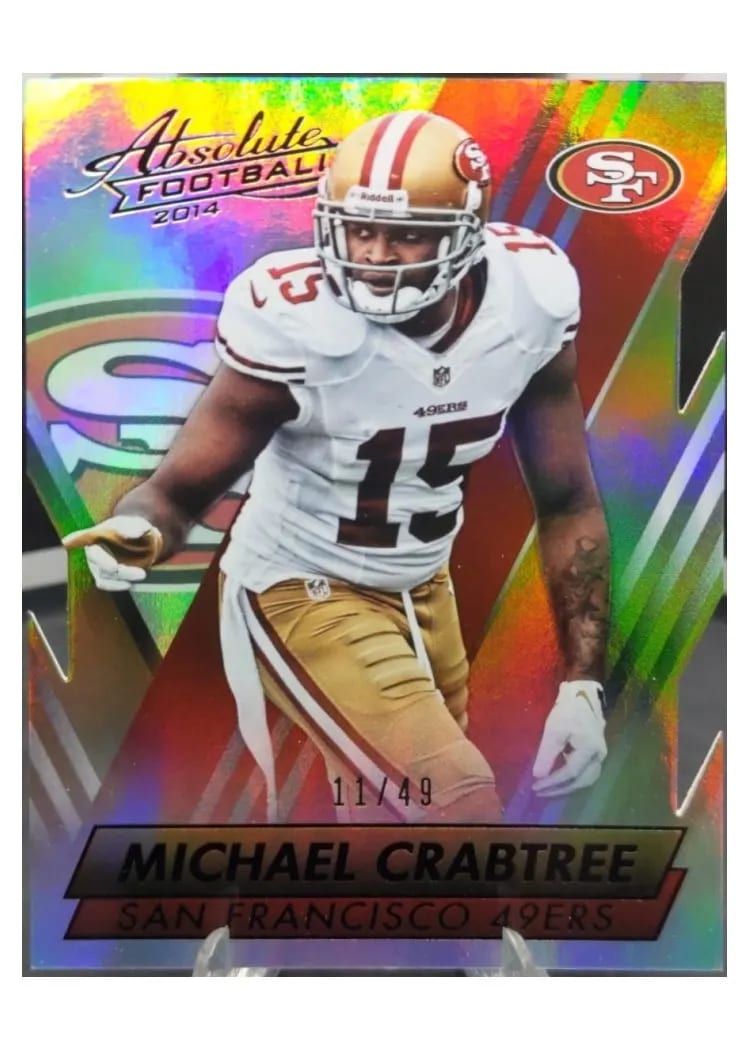 2014 Panini Absolute Michael Crabtree #10 card