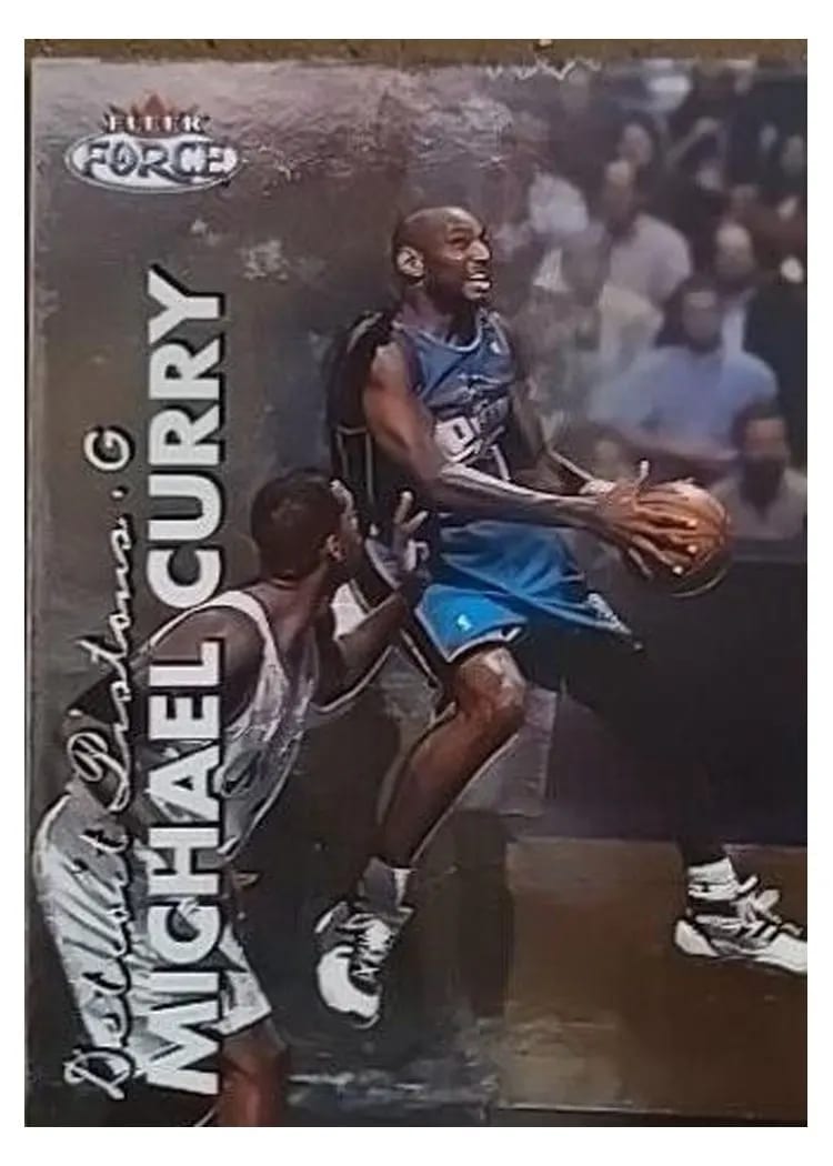 1999 Fleer Force Michael Curry #20 card