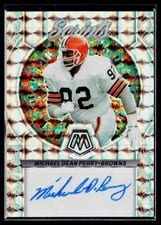 2023 Panini Mosaic Scripts Michael Dean Perry #S25 card