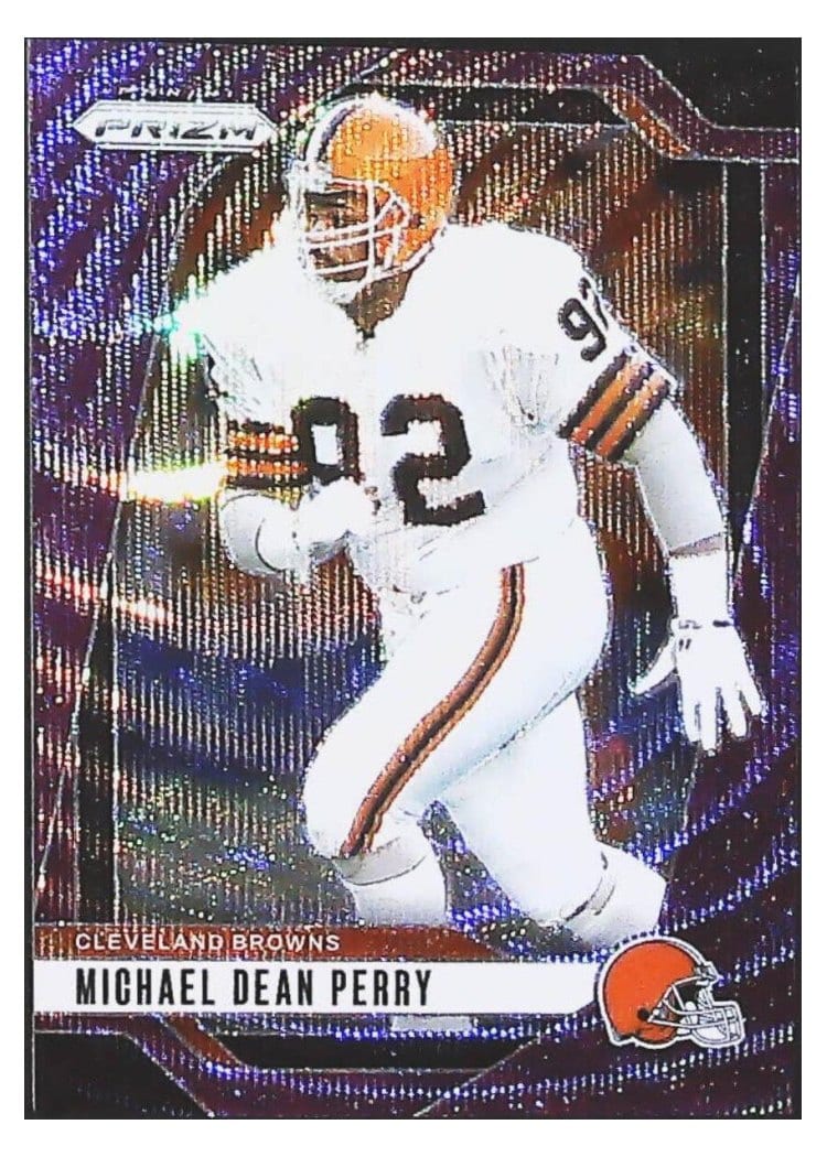 2024 Panini Prizm Base Set Michael Dean Perry #71 card