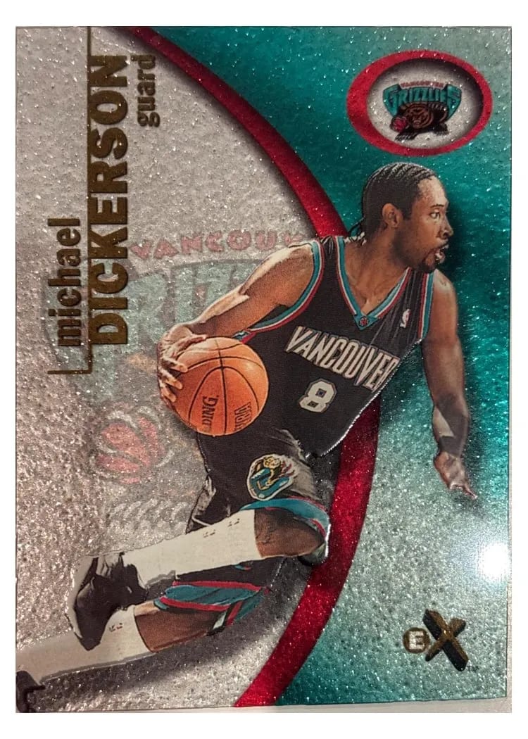 2000 Fleer E-X Michael Dickerson #96 card