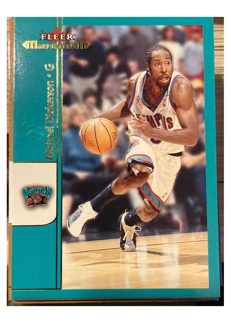 2001 Fleer Maximum Michael Dickerson #45 card
