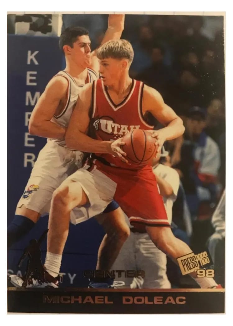 1998 Press Pass Michael Doleac #10 card