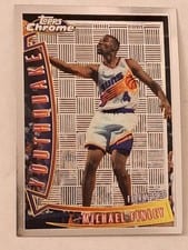 1996 Topps Chrome Youthquake Michael Finley #YQ6 card