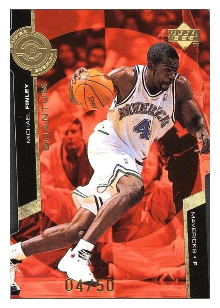 1998 Upper Deck Super Powers Michael Finley #S6 card
