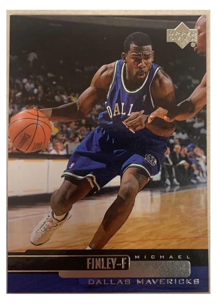 1999 Upper Deck Michael Finley #26 card
