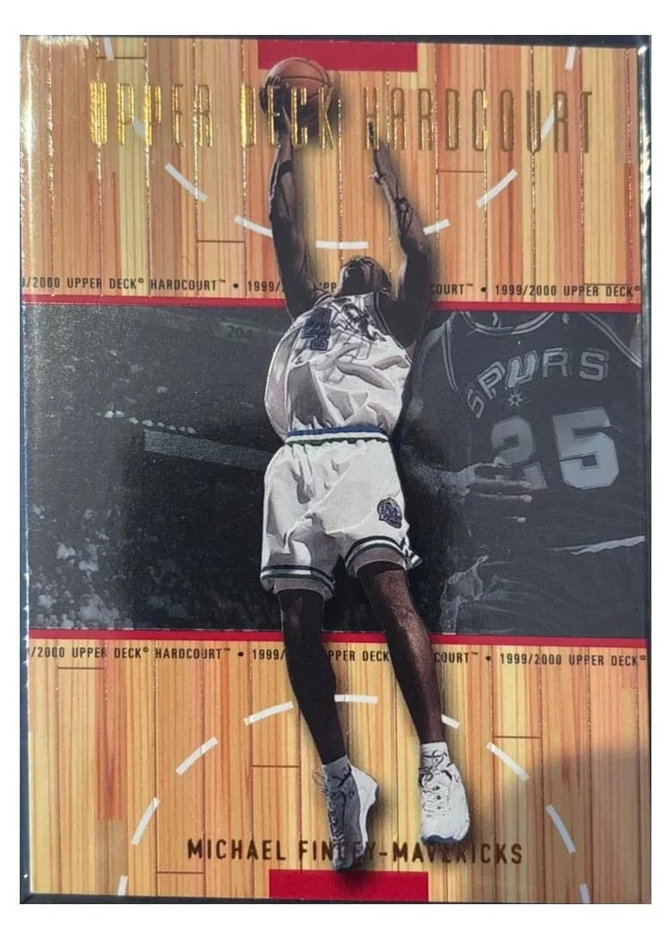 1999 Upper Deck Hardcourt Michael Finley #11 card