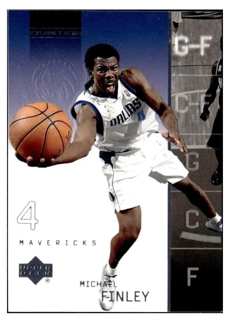2002 Upper Deck Ovation Michael Finley #15 card