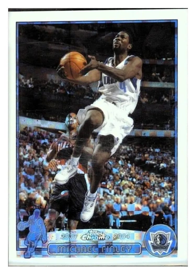 2003 Topps Chrome Michael Finley #106 card
