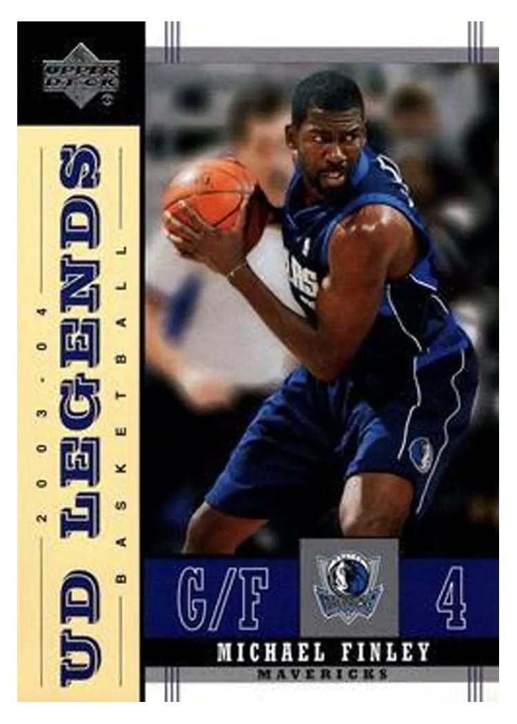 2003 Upper Deck Legends Michael Finley #16 card