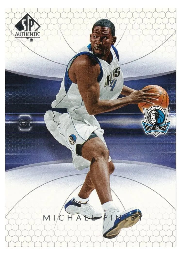 2004 SP Authentic Michael Finley #18 card