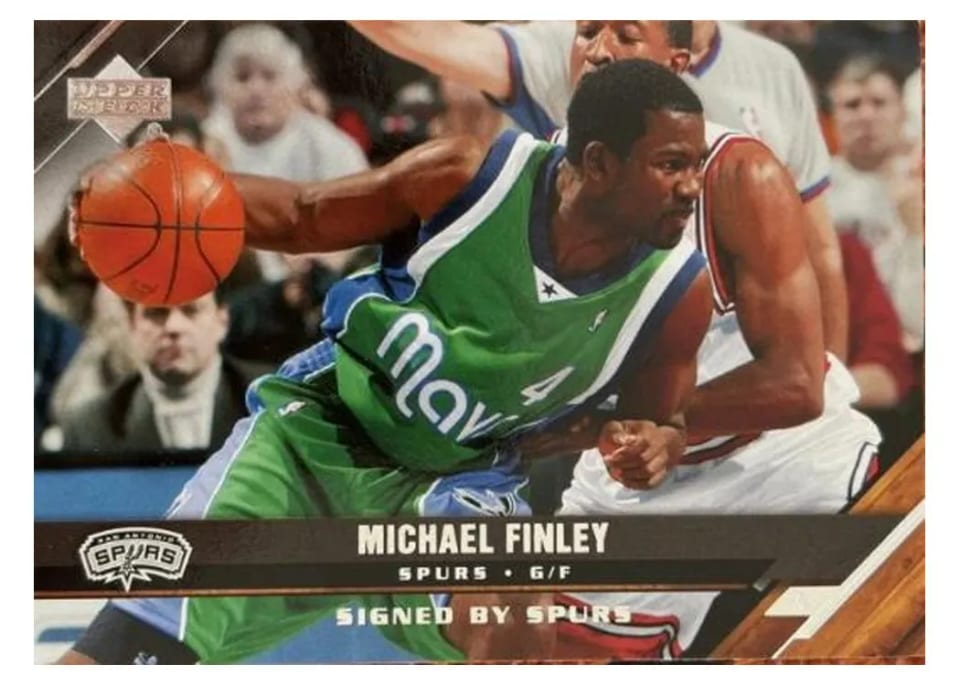 2005 Upper Deck Michael Finley #35 card
