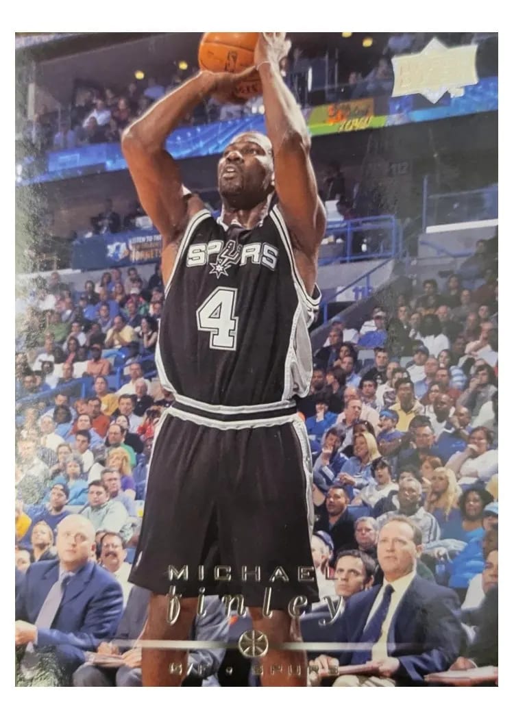 2008 Upper Deck Michael Finley #170 card