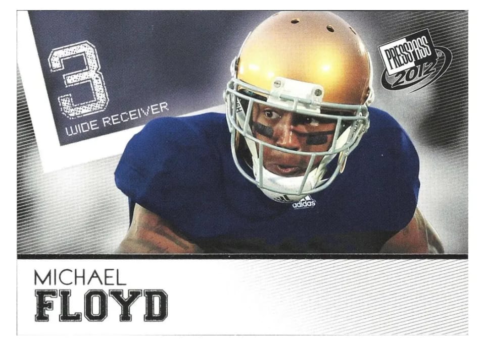 2012 Press Pass Michael Floyd #13 card