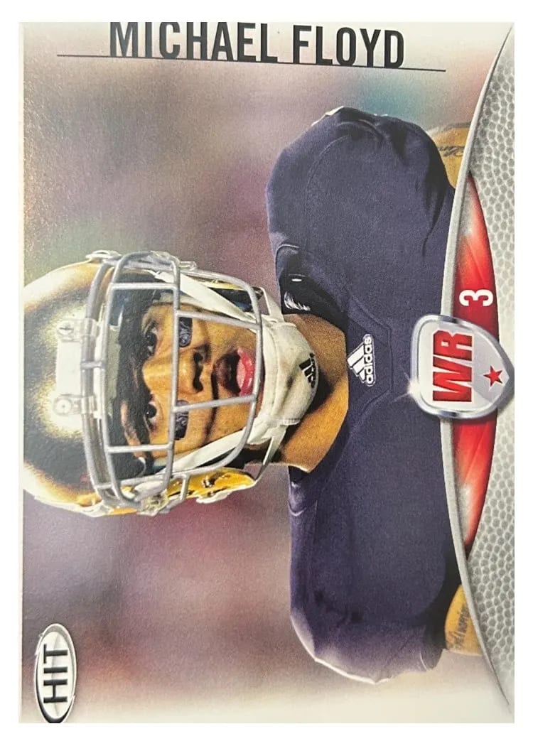 2012 Sage Hit Michael Floyd #3 card