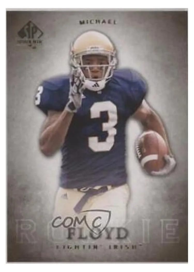 2012 SP Authentic Michael Floyd #108 card