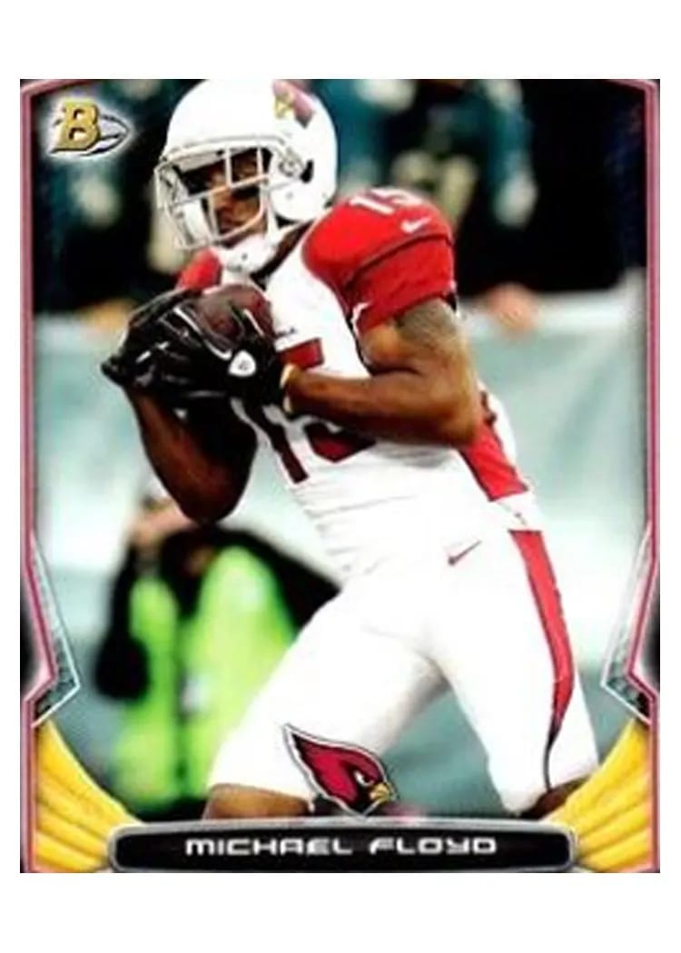 2014 Bowman Michael Floyd #5 card