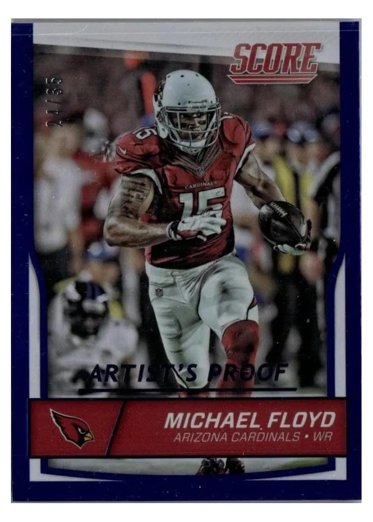 2016 Score Base Set Michael Floyd #7 card