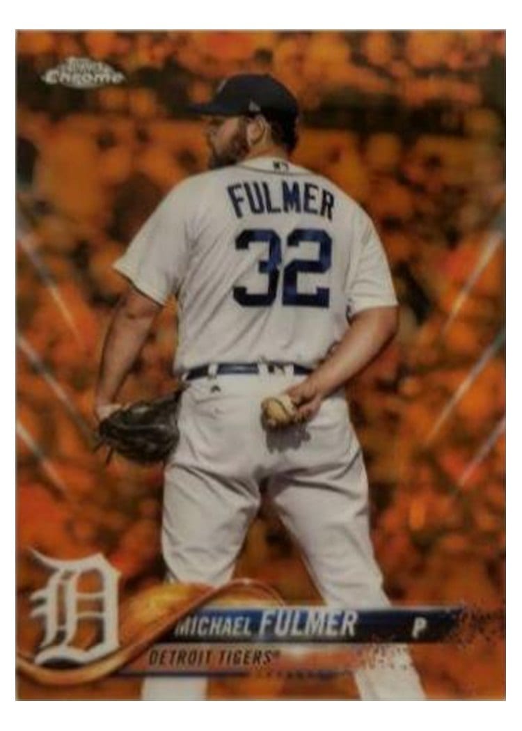 2018 Topps Chrome Base Set Michael Fulmer #176 card