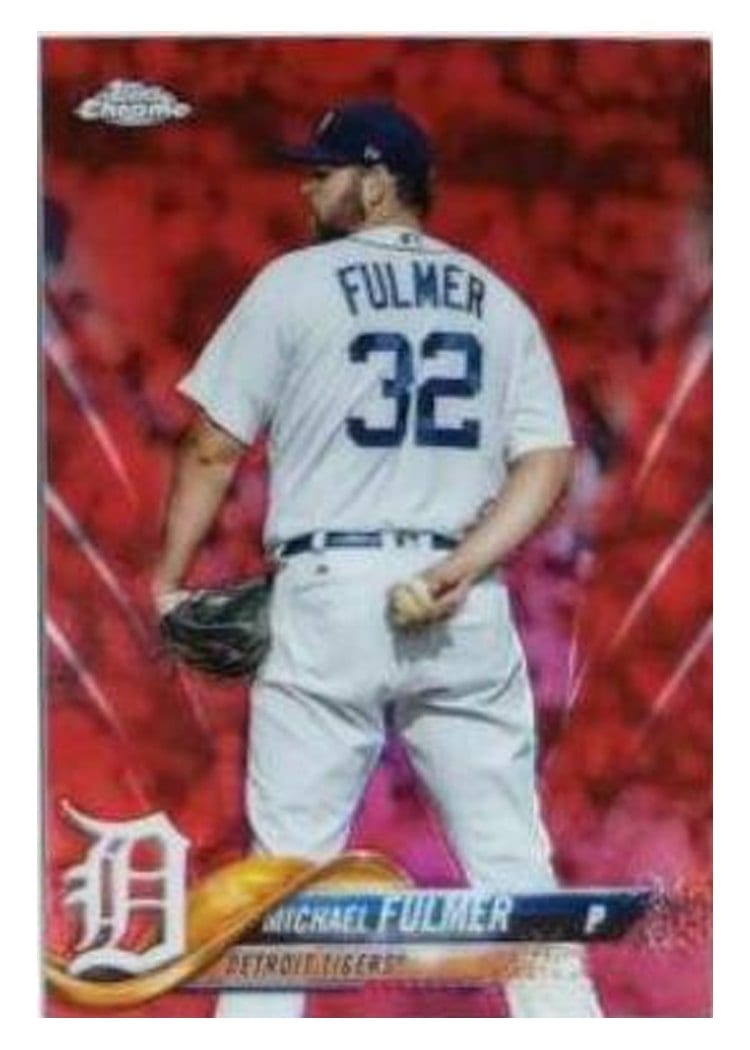 2018 Topps Chrome Base Set Michael Fulmer #176 card