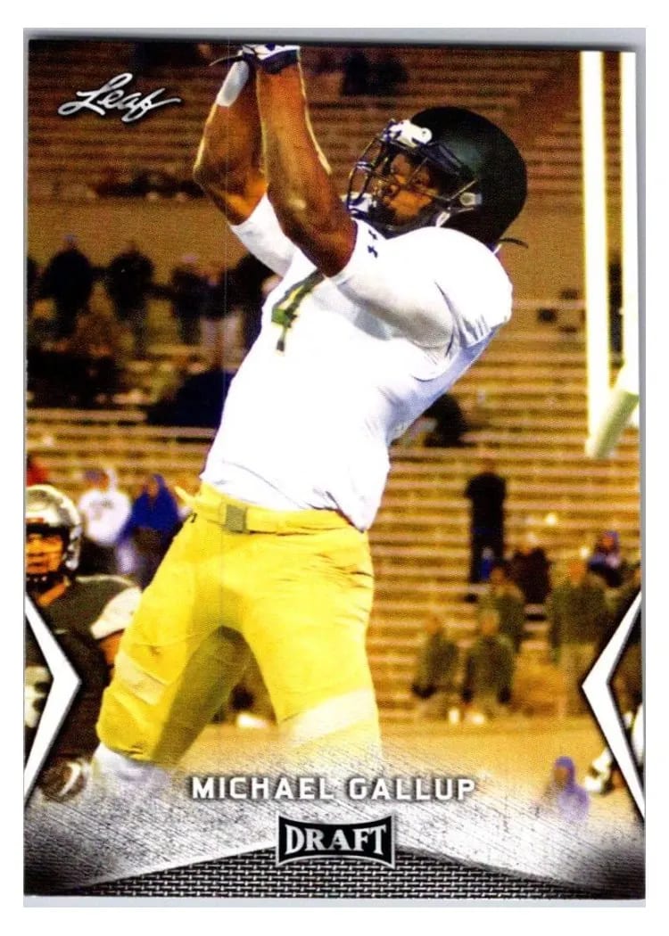 2018 Leaf Draft Michael Gallup #41 card