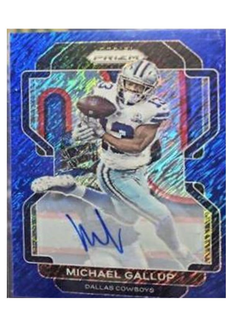 2021 Panini Prizm Base Set Michael Gallup #240 card