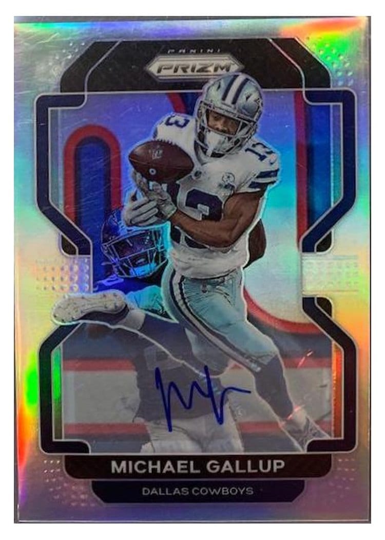2021 Panini Prizm Base Set Michael Gallup #240 card