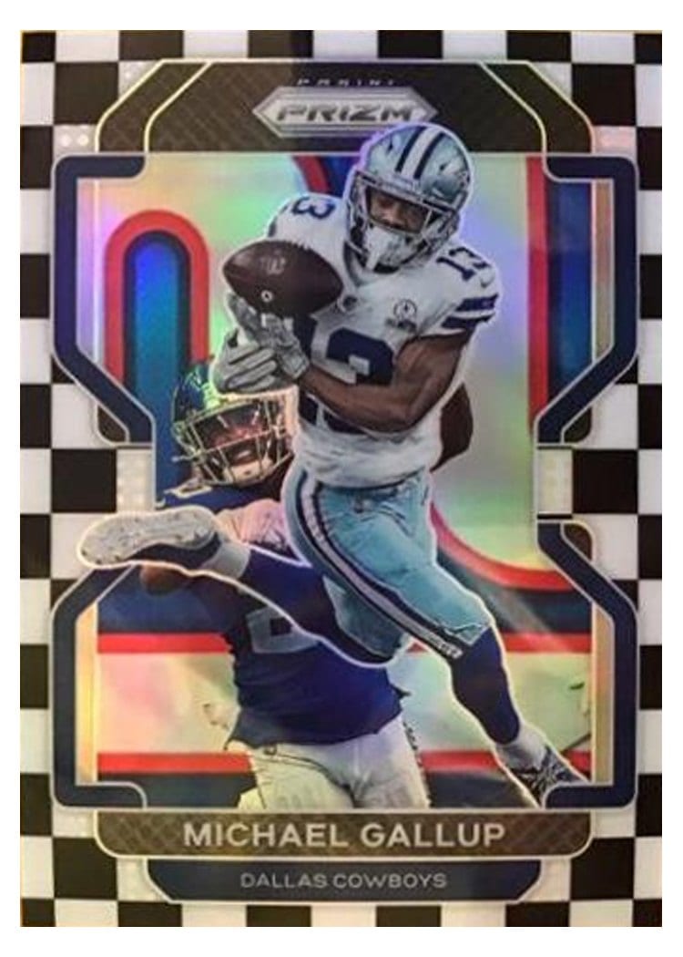 2021 Panini Prizm Base Set Michael Gallup #240 card