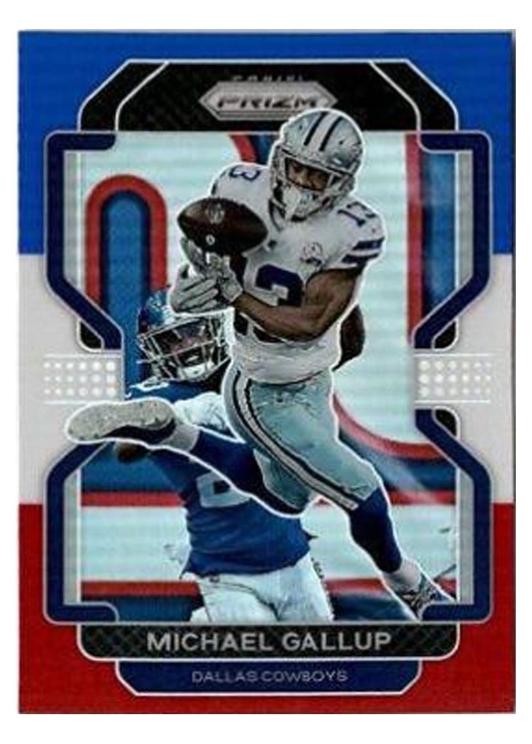 2021 Panini Prizm Base Set Michael Gallup #240 card