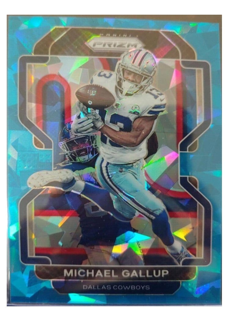 2021 Panini Prizm Base Set Michael Gallup #240 card