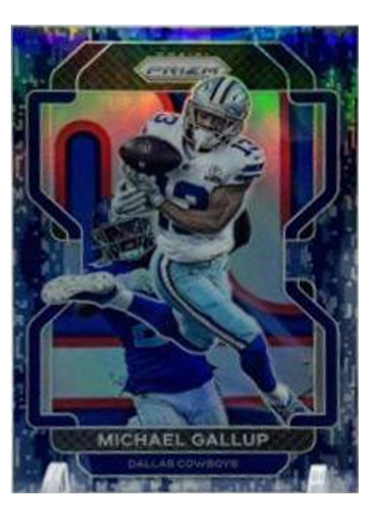 2021 Panini Prizm Base Set Michael Gallup #240 card