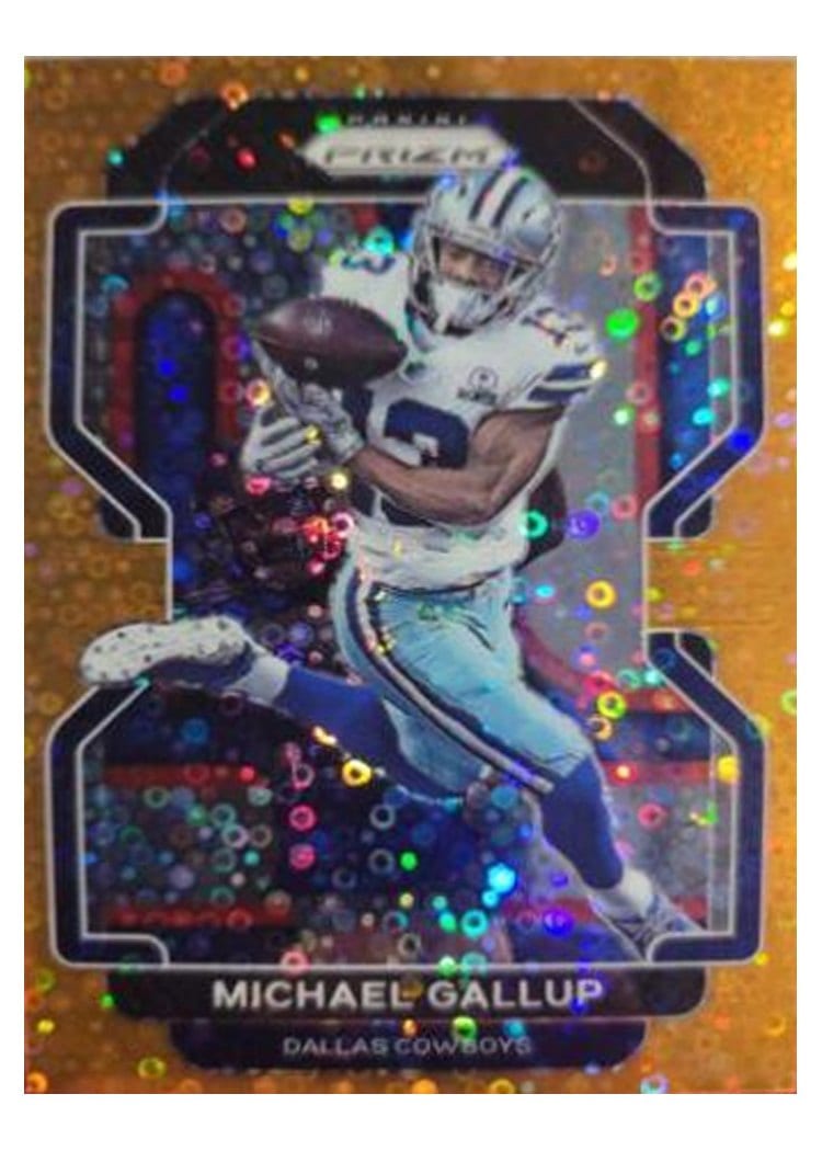 2021 Panini Prizm Base Set Michael Gallup #240 card
