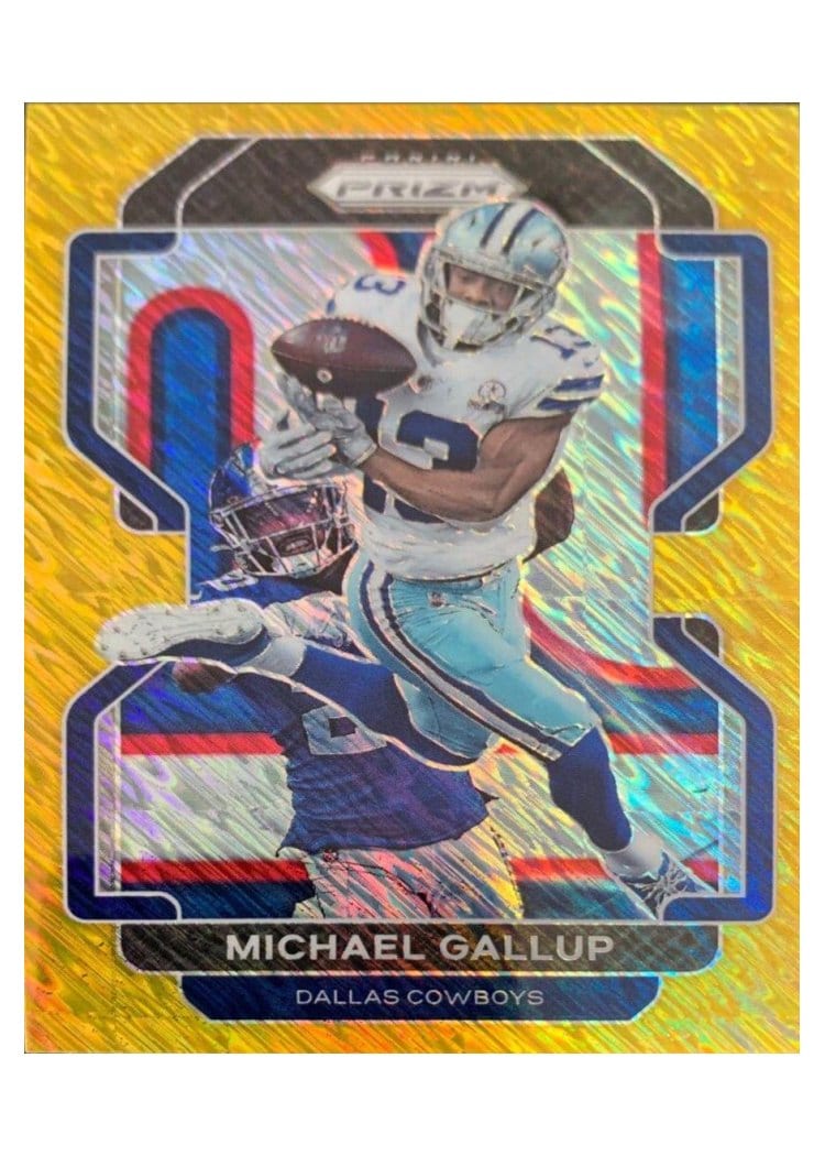 2021 Panini Prizm Base Set Michael Gallup #240 card