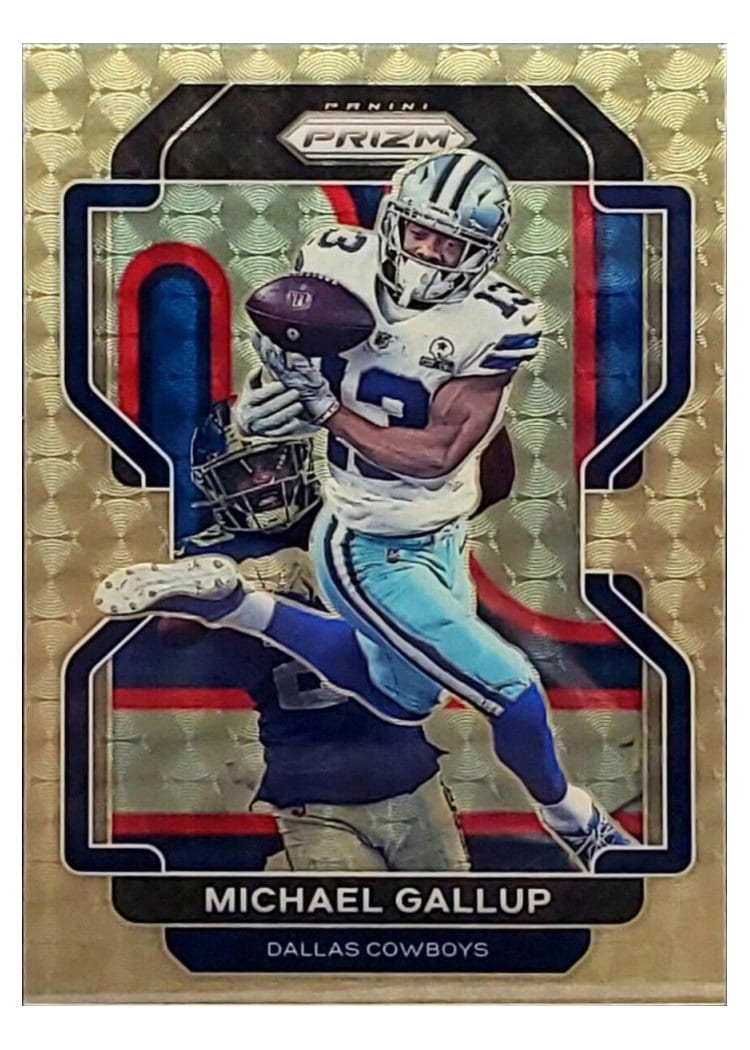2021 Panini Prizm Base Set Michael Gallup #240 card