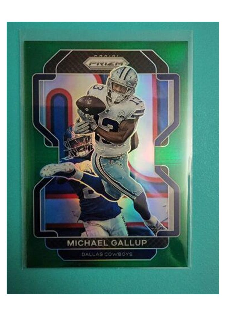 2021 Panini Prizm Base Set Michael Gallup #240 card