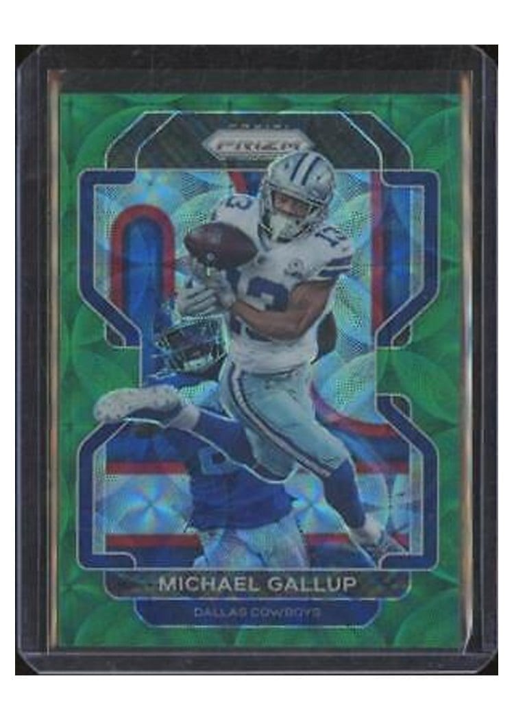 2021 Panini Prizm Base Set Michael Gallup #240 card