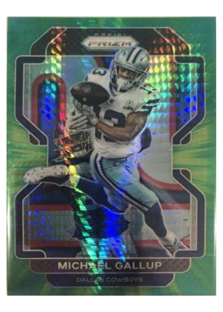 2021 Panini Prizm Base Set Michael Gallup #240 card