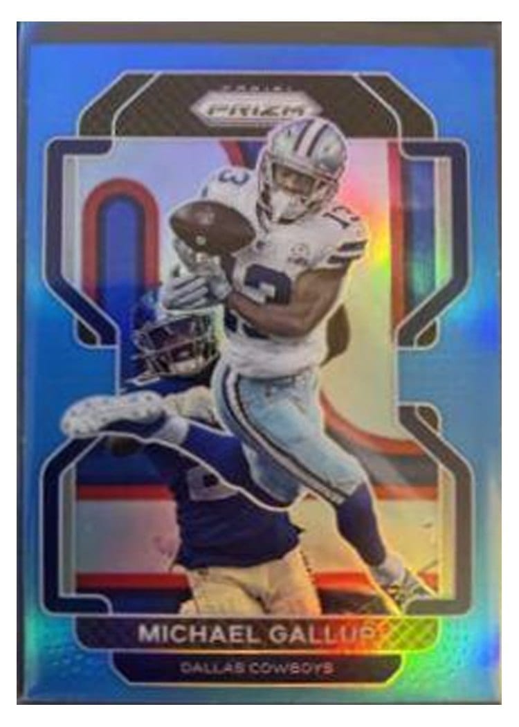 2021 Panini Prizm Base Set Michael Gallup #240 card
