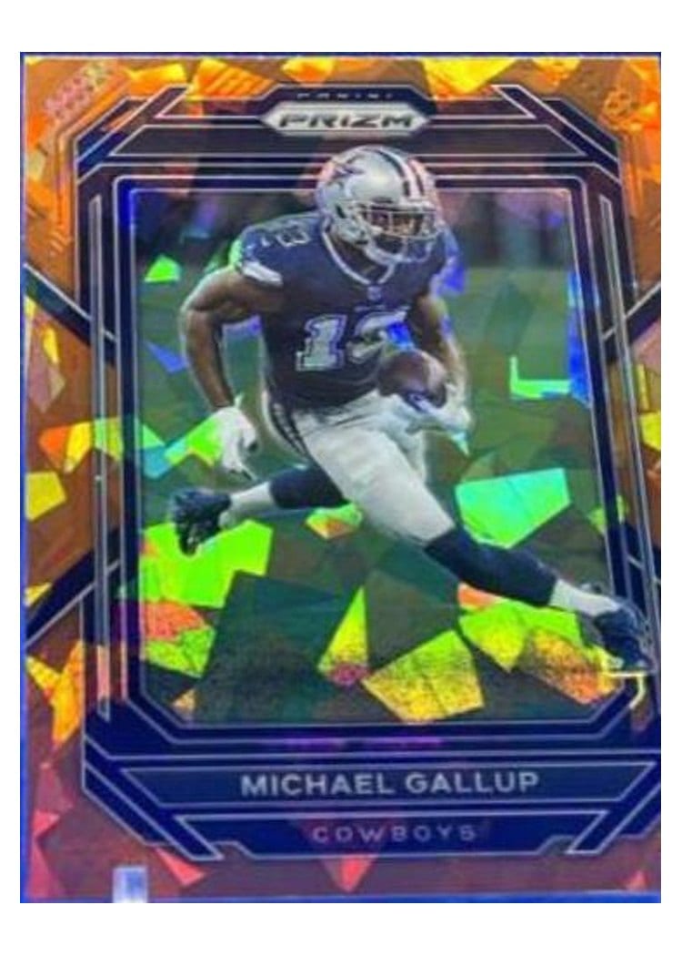 2021 Panini Prizm Base Set Michael Gallup #240 card