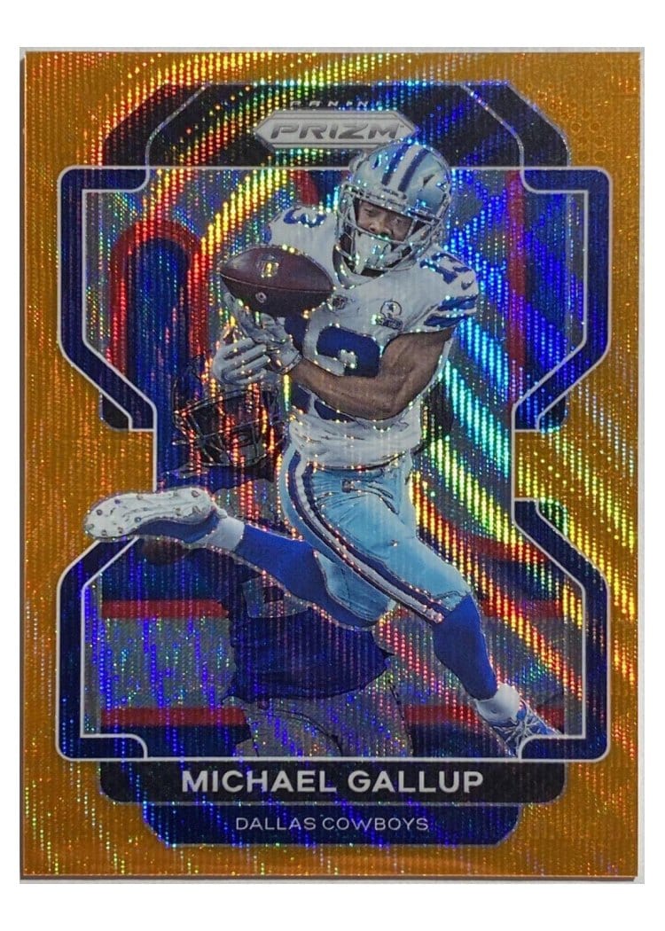 2021 Panini Prizm Base Set Michael Gallup #240 card