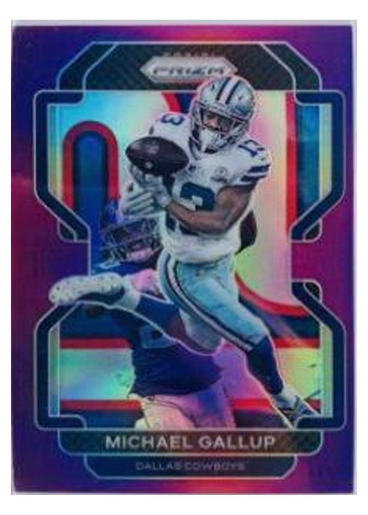 2021 Panini Prizm Base Set Michael Gallup #240 card