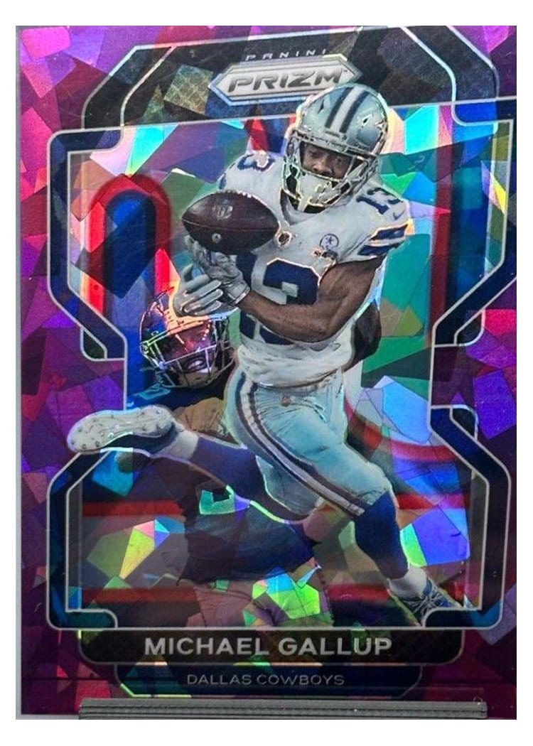 2021 Panini Prizm Base Set Michael Gallup #240 card