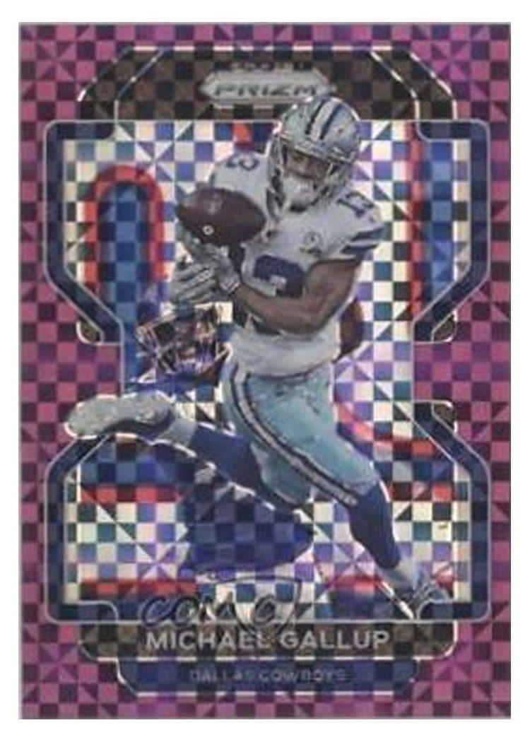 2021 Panini Prizm Base Set Michael Gallup #240 card
