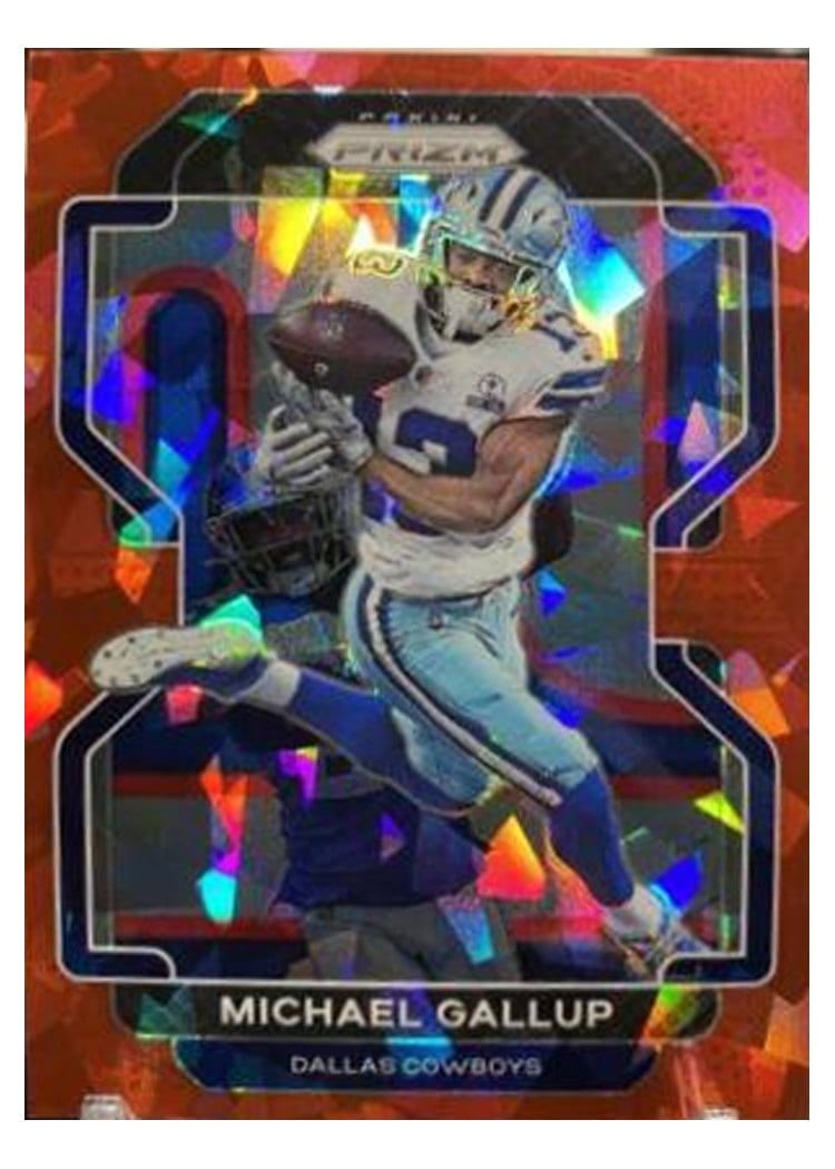 2021 Panini Prizm Base Set Michael Gallup #240 card