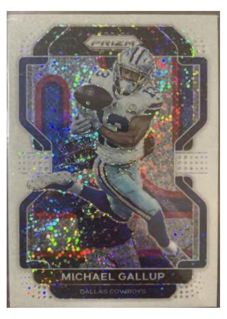 2021 Panini Prizm Base Set Michael Gallup #240 card