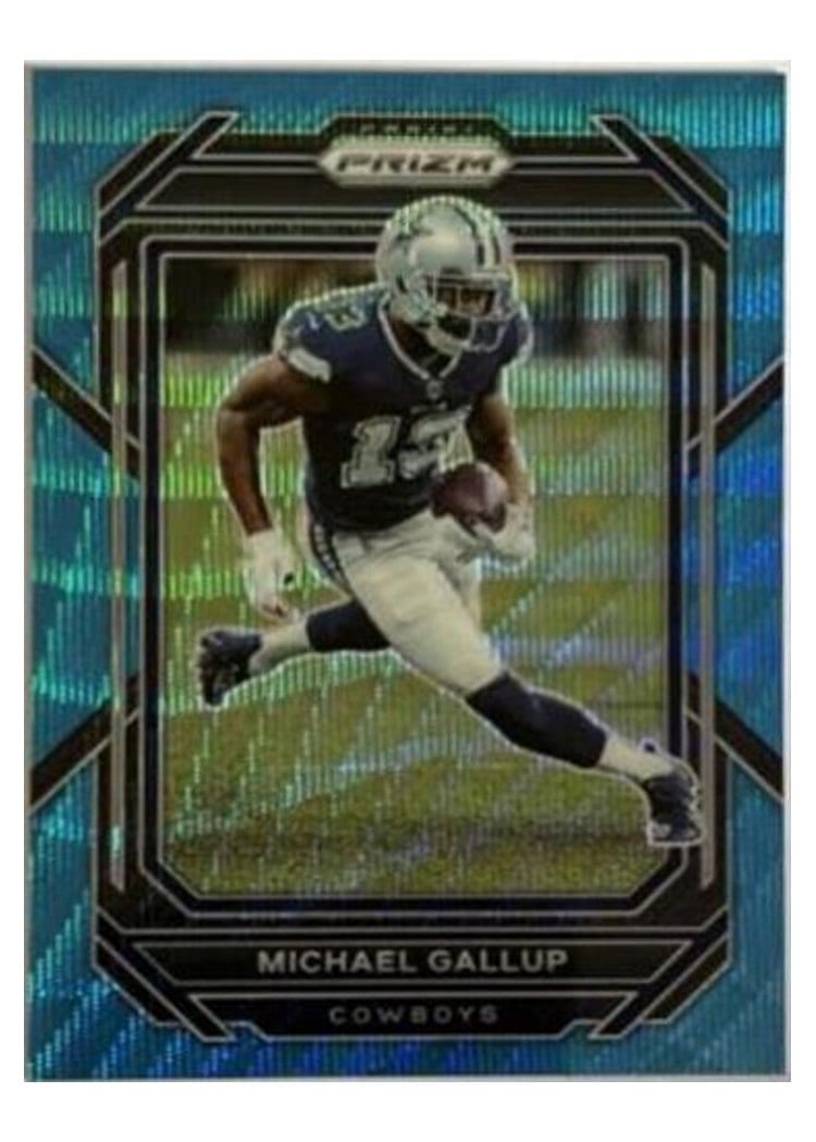 2022 Panini Prizm Base Set Michael Gallup #80 card