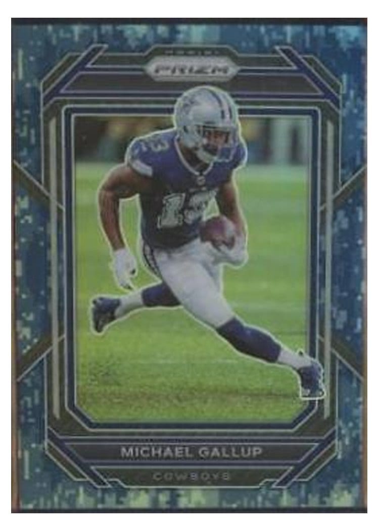 2022 Panini Prizm Base Set Michael Gallup #80 card