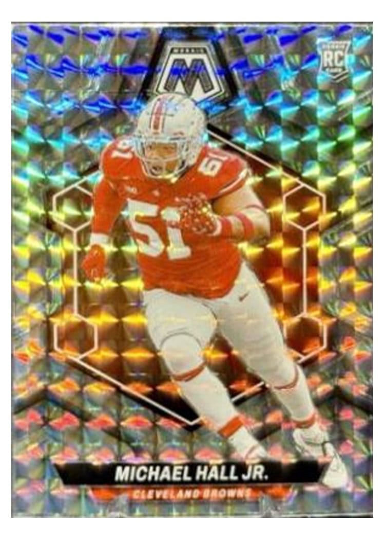 2024 Panini Mosaic Base Set Michael Hall Jr. #352 card