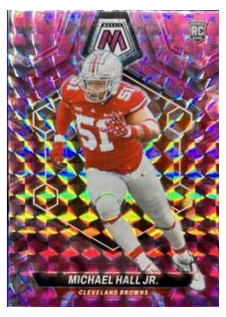 2024 Panini Mosaic Base Set Michael Hall Jr. #352 card