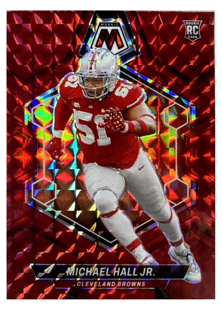 2024 Panini Mosaic Base Set Michael Hall Jr. #352 card